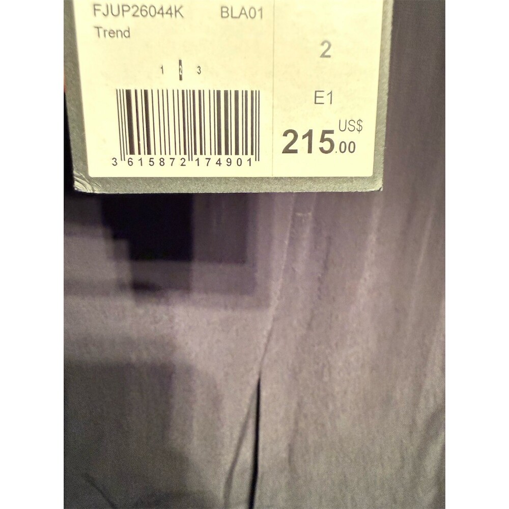 $215 The Kooples Skirt Womens Size 6 Black Midi High Waist Tie Belt - Picture 2 of 4